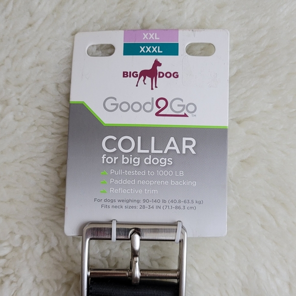 Good2go Dog Collar For Big Dogs Sz XXL / XXXL - Picture 2 of 12